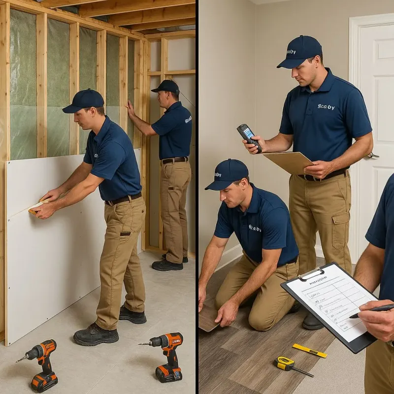 Repairs and Reconstruction process in Martinez, GA
